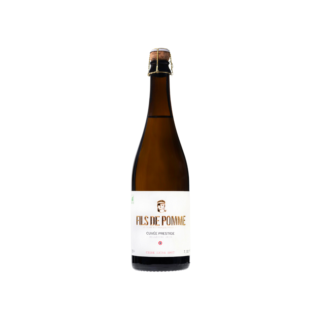 [LOG3760260150132] LOG Fils de Pomme La Cuvée Prestige - Cidré millésime 2022 verre Bio - 6 x 75cl