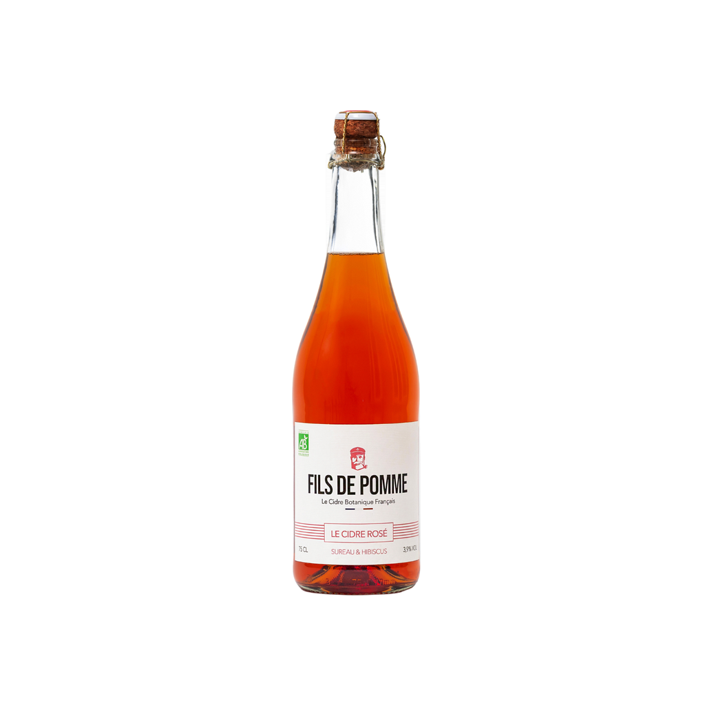 LOG Fils de Pomme Rosé Bio - La Coquette verre - 6 x 75cl