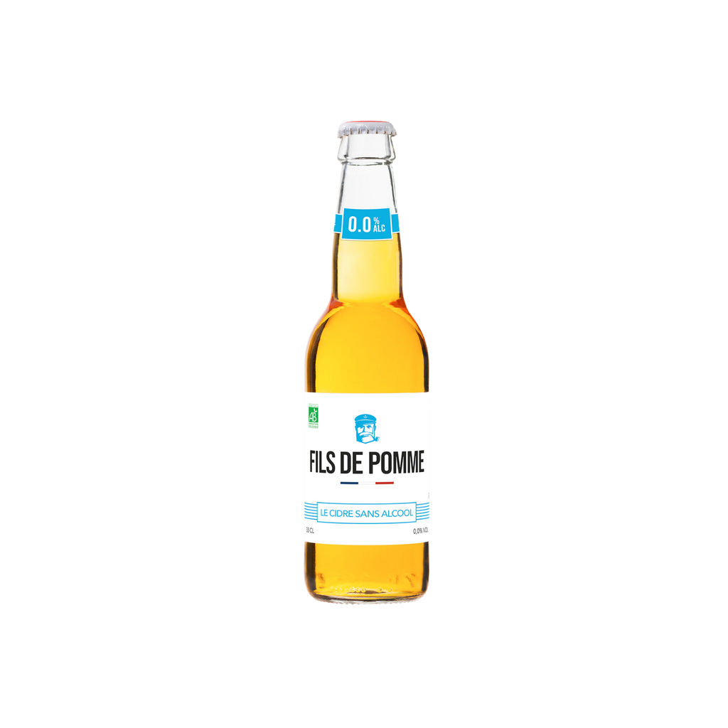 LOG Fils de Pomme - Le cidre sans alcool verre - 24 x 33cl