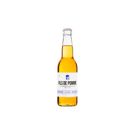 LOG Fils de Pomme Brut Bio - Le Sauvage verre - 12 x 33cl